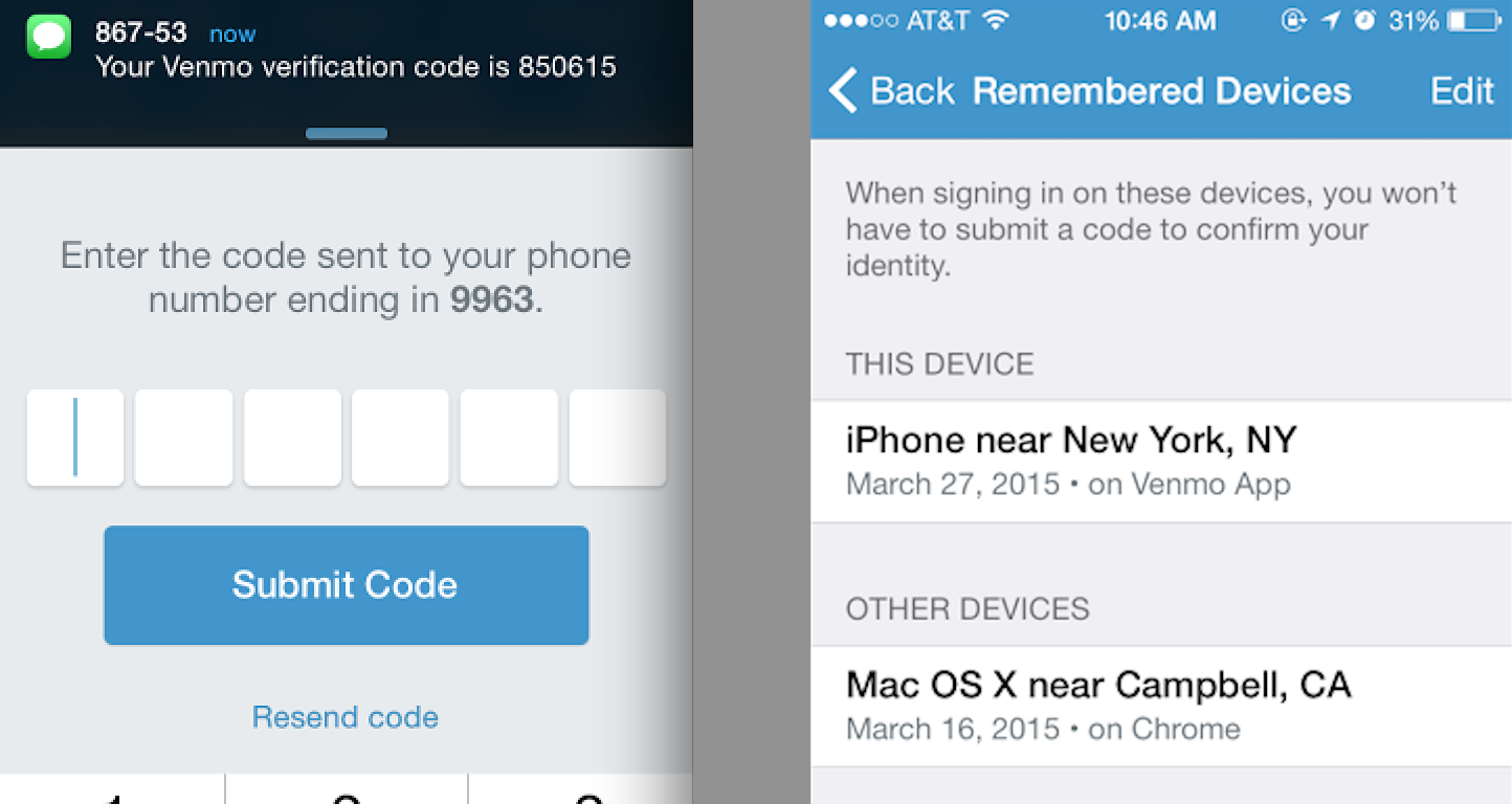 Resend code. Venmo как создать. Венмо приложение. Венмо 2.
